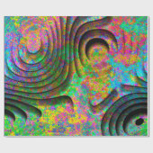 3D-Muster 2 Geschenkpapier (Flach)