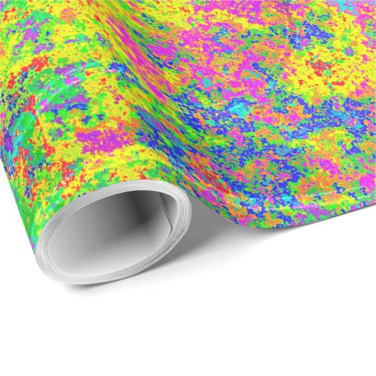 3D-Muster 2 Geschenkpapier (Rolleneckpunkt)
