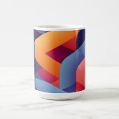 3D-Muster für dynamische Geometrie 2 Verwandlungstasse (Zentrum)