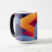 3D-Muster für dynamische Geometrie 2 Verwandlungstasse (Vorderseite Links)