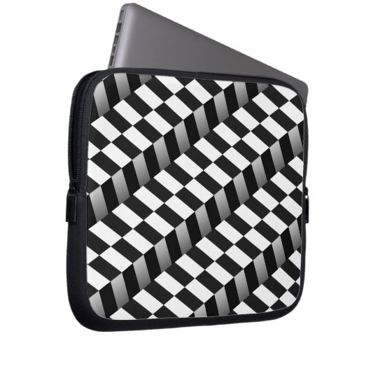 3D-Muster-Kunst-Laptop-Hülle Laptopschutzhülle (Vorne Rechts)