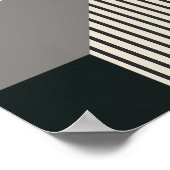 3D Muster Poster (Ecke)