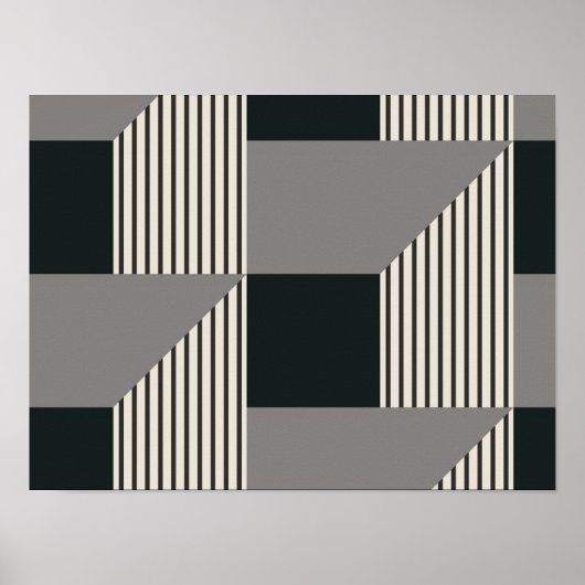 3D Muster Poster (Vorne)