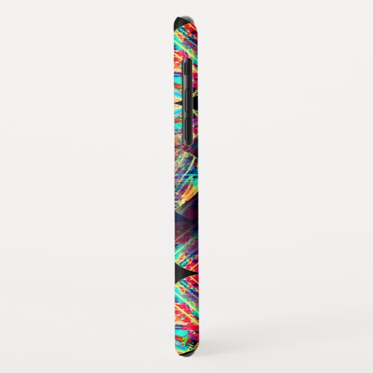 3D Neon Heart iPhone / iPad Gehäuse Case-Mate iPhone Hülle (Hinten/Links)