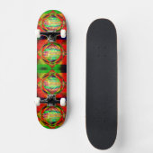 3D Neon Strip Skateboard (Vorderseite)