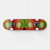 3D Neon Strip Skateboard (Horizontal)