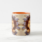3D Niedlich Baby Lion Hot Cocoa Kaffees Tiere Tass Zweifarbige Tasse (Mittel)