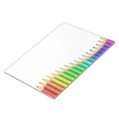 3D niedliche Regenbogenkrebse Notizblock (angewinkelt)
