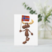 3D Norwegen Postkarte (Stehend Vorderseite)