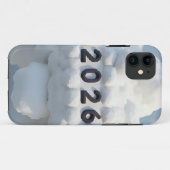  3D Number Design for New Year 2026 Case-Mate iPhone Hülle (Rückseite (Horizontal))