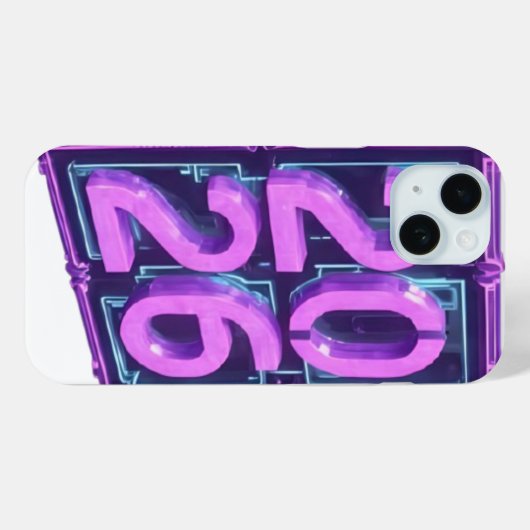 3D Number Design for New Year 2026 Case-Mate iPhone Hülle (Rückseite (Horizontal))