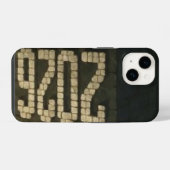 3D Number Design for New Year 2026 iPhone Hülle (Rückseite (Horizontal))