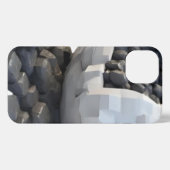  3D Number Design for New Year 2026 iPhone Hülle (Rückseite (Horizontal))