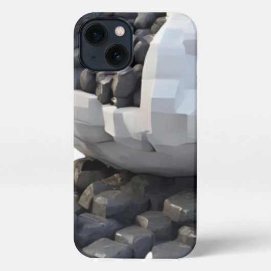  3D Number Design for New Year 2026 iPhone Hülle (Rückseite)