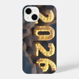  3D Number Design for New Year 2026 iPhone 14 Hülle