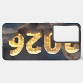  3D Number Design for New Year 2026 Samsung Galaxy Hülle (Linke Seite)