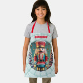 3D Nutcracker Weihnachtskids Personalisiert Schürze (Insitu)