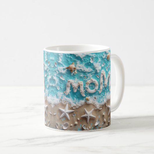 3D Ocean Whisper Mama Wrap Kaffeetasse (VorderseiteRechts)