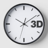 3D O'Clock 2-BL. Uhr (Vorderseite)