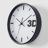 3D O'Clock 2-BL. Uhr (Winkel)