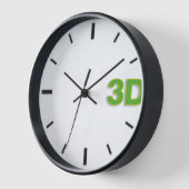 3D O'Clock 2-Gr. Uhr (Winkel)