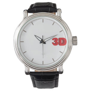 3D O'Clock. Armbanduhr