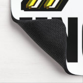 3D Onkel der Zahl-eins Mousepad (Ecke)