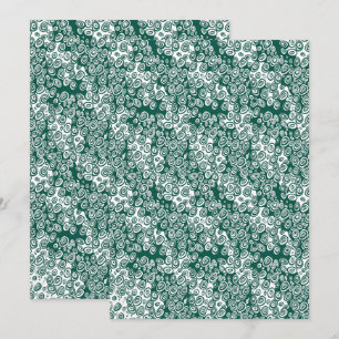3D optische Illusion – Geometrische abstrakte Kuns Save The Date