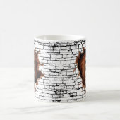 3D Orangutan Mauer Break - The Restaurant Kaffeetasse (Mittel)