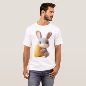3D Ostersonne mit einem lebendigen Ei T-Shirt (Vorne ganz)
