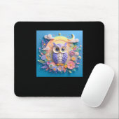 3d Owl #2 Aufkleber Mousepad (Mit Mouse)