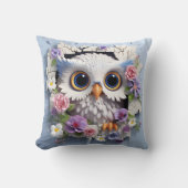 3D owl pillow Kissen (Vorderseite)