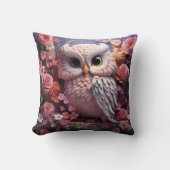 3D owl pillow Kissen (Vorderseite)