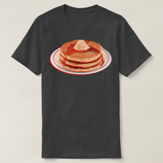 3D Pancakes T-Shirt (Design vorne)