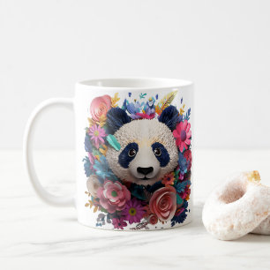 3D-Panda-Bär Kaffeetasse