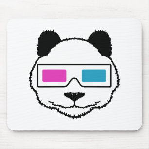 3D Panda Mousepad