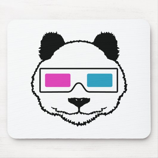 3D Panda Mousepad (Vorne)