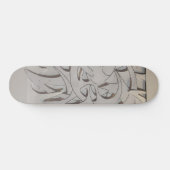 3D-Papierdesign Skateboard (Horizontal)
