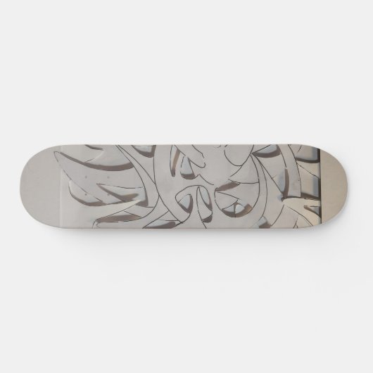 3D-Papierdesign Skateboard (Horizontal)