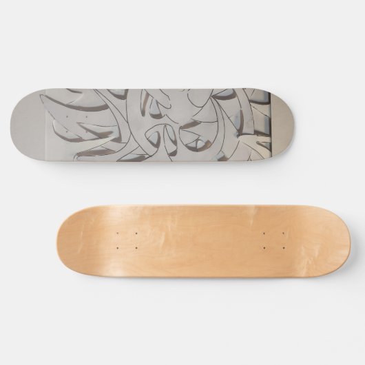 3D-Papierdesign Skateboard (Horizontal)