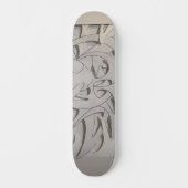 3D-Papierdesign Skateboard (Vorderseite)