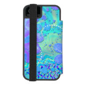 3D Pastel Blume Psychedelic Incipio iPhone Geldbeutel-Hülle (Folio Rückseite)