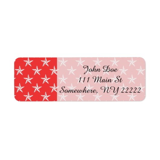3D Patriot Stars auf Red (Vorne)