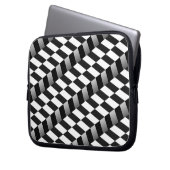 3D Pattern Art Laptop Sleeve (Vorderseite Links)