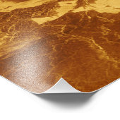 3D-Perspektive Maat Mons auf der Venus Fotodruck (Ecke)