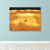 3D Perspektive Sapas Mons auf der Venus Leinwanddruck (Insitu (Holzboden))