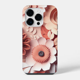 3D Pfirsich-Töne iPhone 14 Pro Hülle