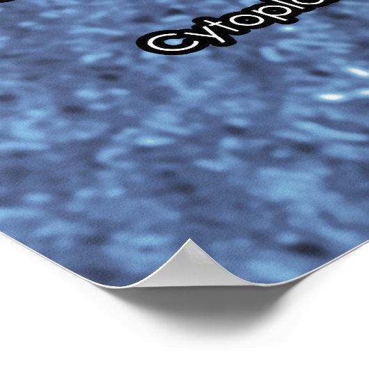 3D-Pflanze Zelldiagramm Poster (Ecke)