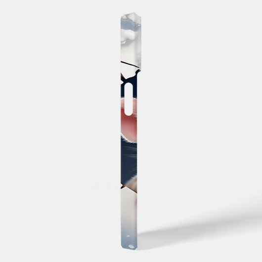 3D Piglet Christmas Case-Mate iPhone Hülle (Rückseite / Rechts)