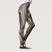 3D-Pilz-Design-Leggings Leggings (Rechts)
